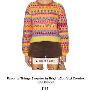 Free People favorite things sweater
